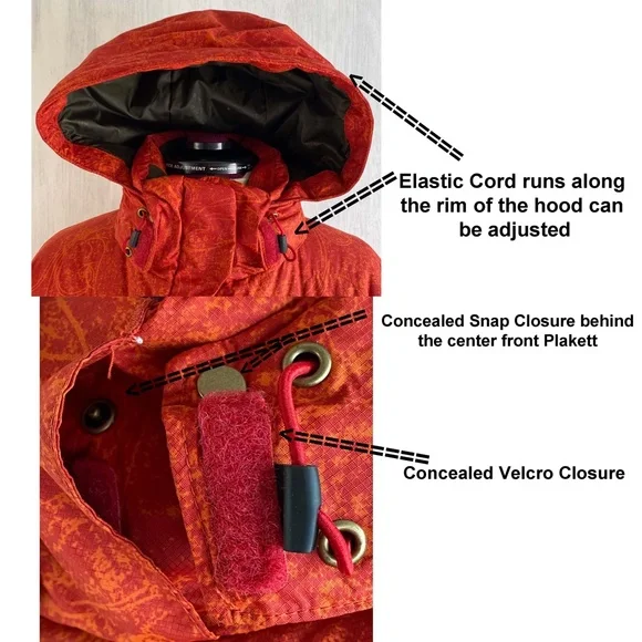 Columbia Titanium Women's Small DOWN Insulated snowboard ski Hooded Zip Jacket - Picture 6 of 16